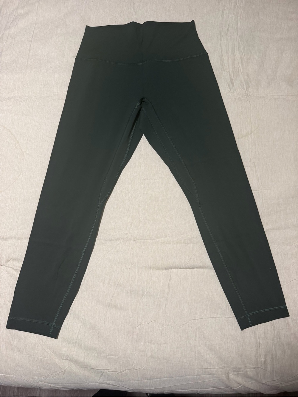Lululemon Wunder Under High-Rise 25” Leggings Size 10 Dark Green